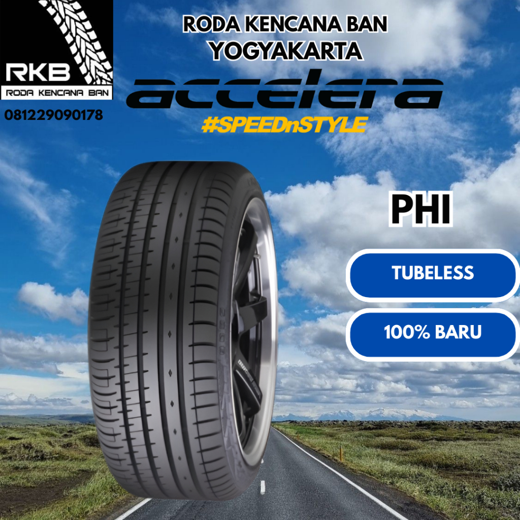 Jual Ban Mobil Accelera PHI-R 185/55 R15 86V XL | Shopee Indonesia