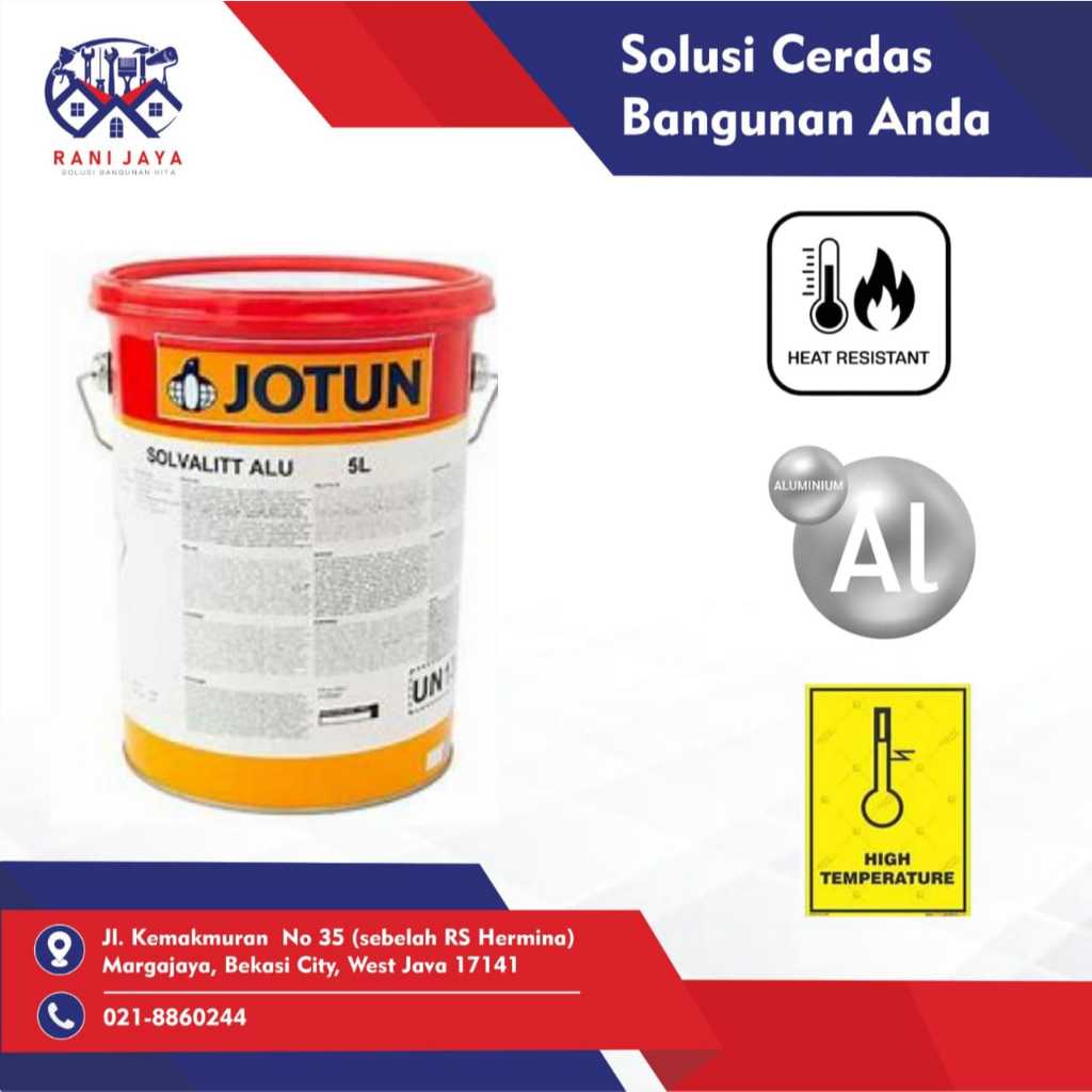 Jual JOTUN SOLVALIT ALUMUNIUM 5 LITER | Shopee Indonesia