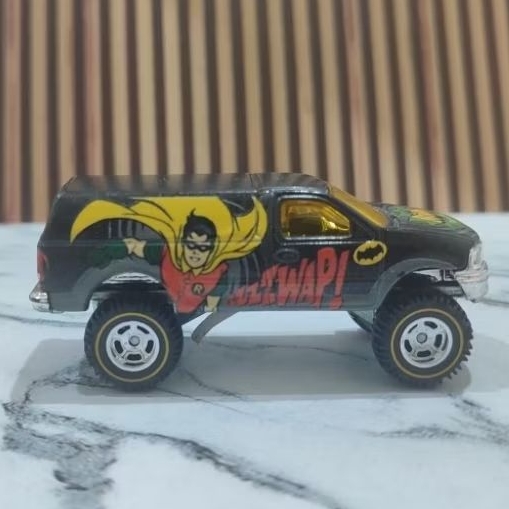 Jual Hot Wheels F150 F-150 Batman Classic TV Series DC Comics Real ...