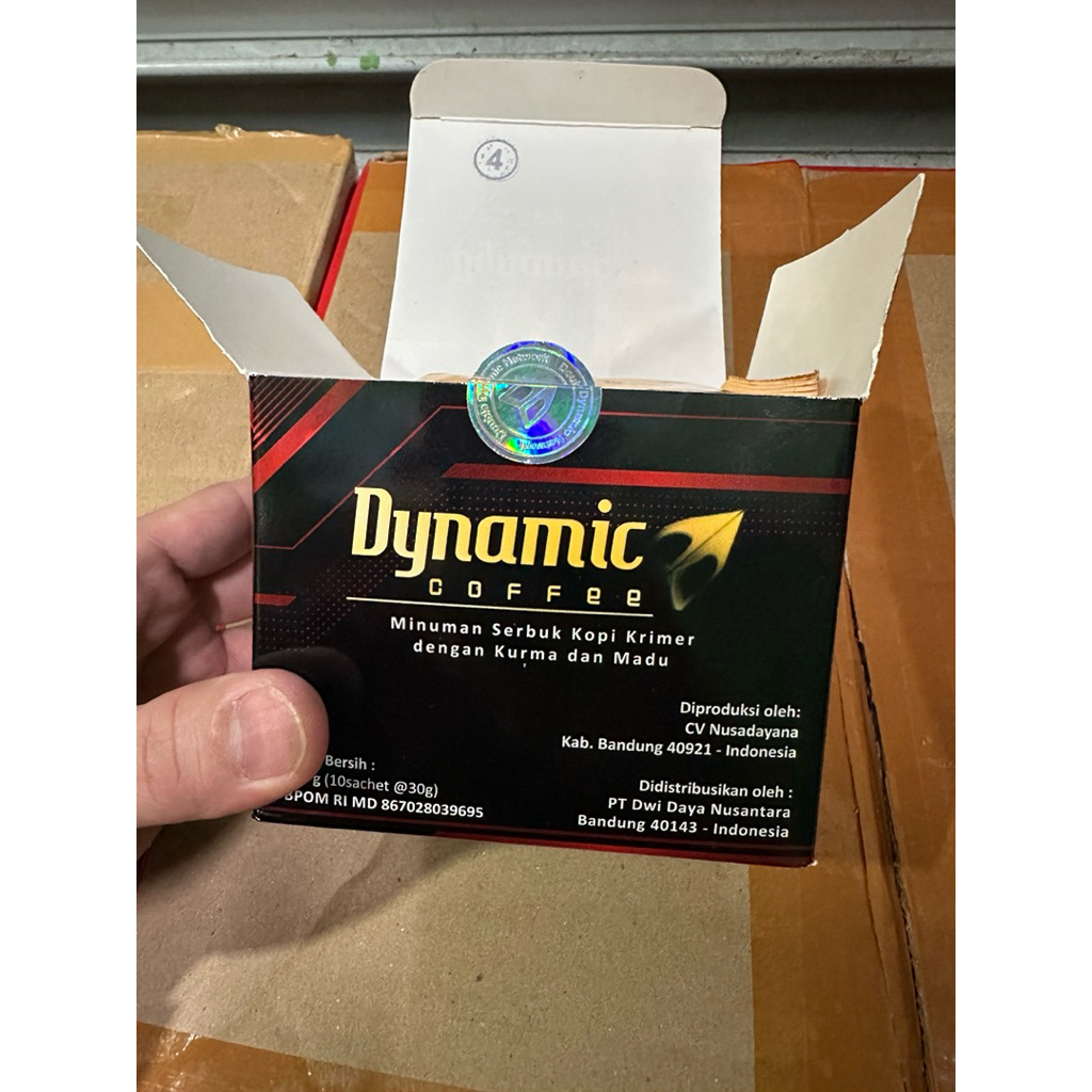 Jual Dynamic Coffee Original 30 Sachet | Shopee Indonesia