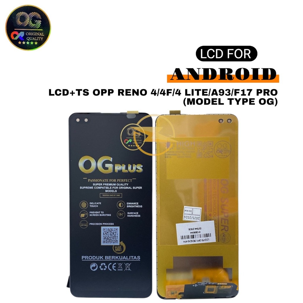 Jual LCD+TS OPP RENO 4/4F/4 LITE/A93/F17 PRO (MODEL TYPE OG) | Shopee ...