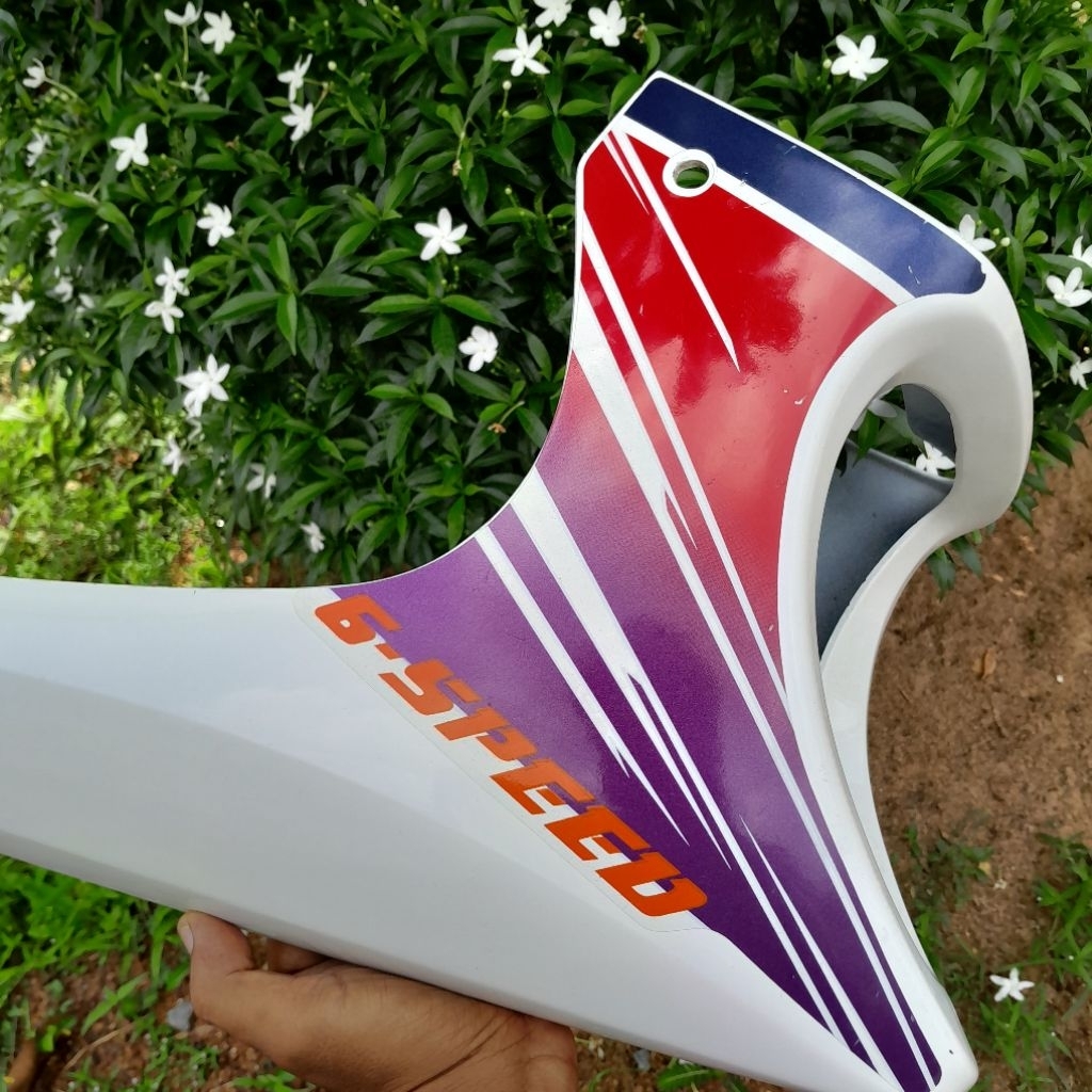 Jual Cover body mesin bawah yamaha rxz rzr putih | Shopee Indonesia