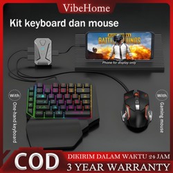 Keyboard Gaming and Mouse Set for Mobile Controller Converter Mouse And Keyboard For PC Gaming PUBG Mobile Phone Android M1