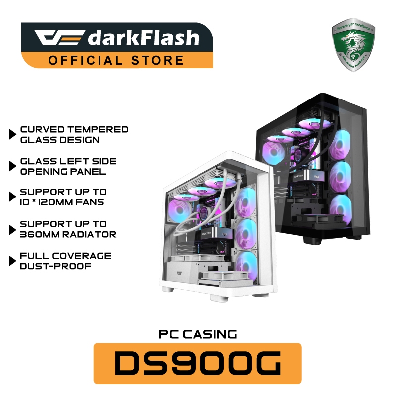 Jual darkFlash Casing DS900G Tempered Glass [NO FAN] | Shopee Indonesia