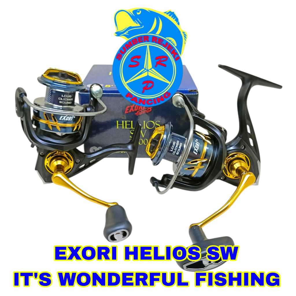 Jual Reel Exori Hellios Sw Power Handle | Shopee Indonesia