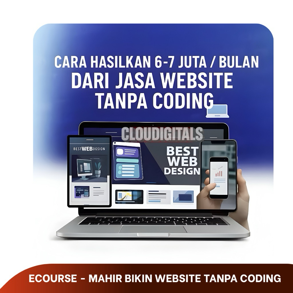 Mahir Bikin Webisite Profesional Tanpa Coding