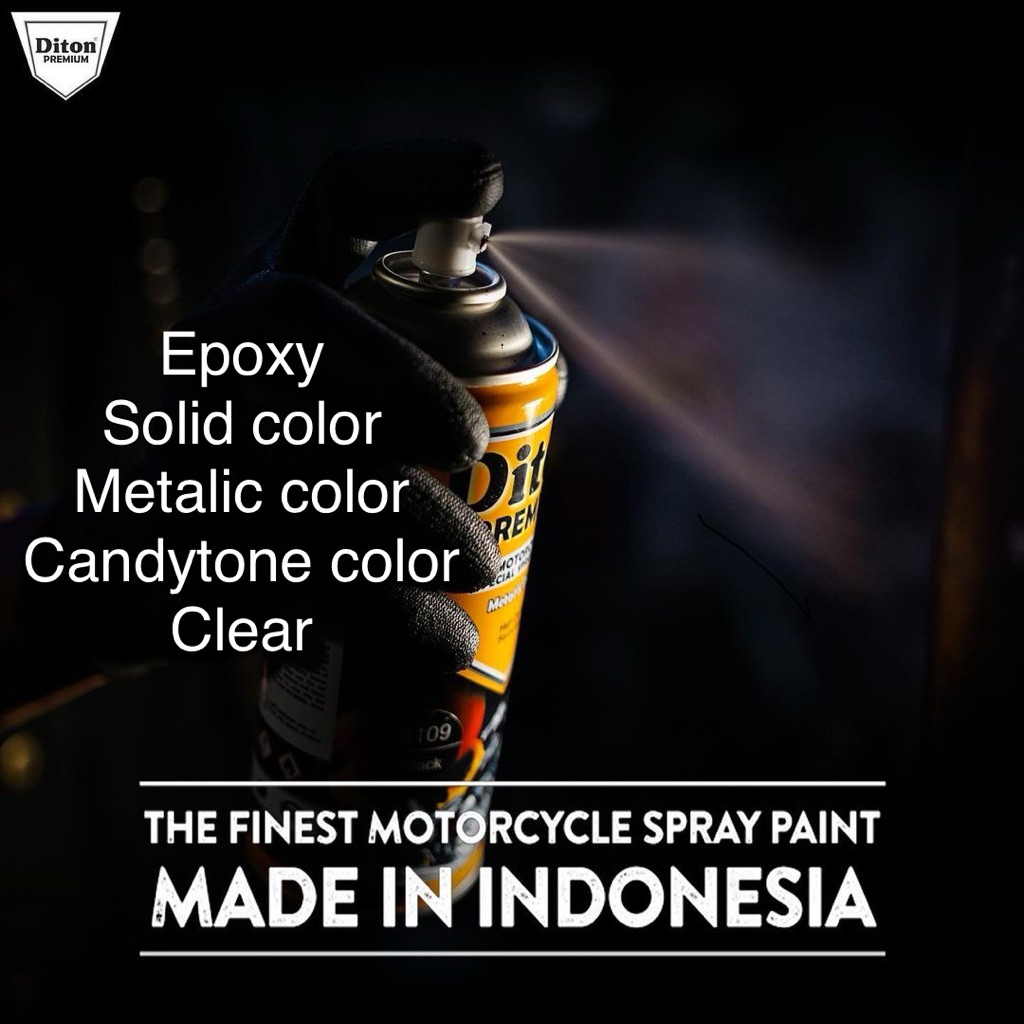 Jual 400cc Diton premium SOLID , METALIC , CANDYTONE , EPOXY , CLEAR ...