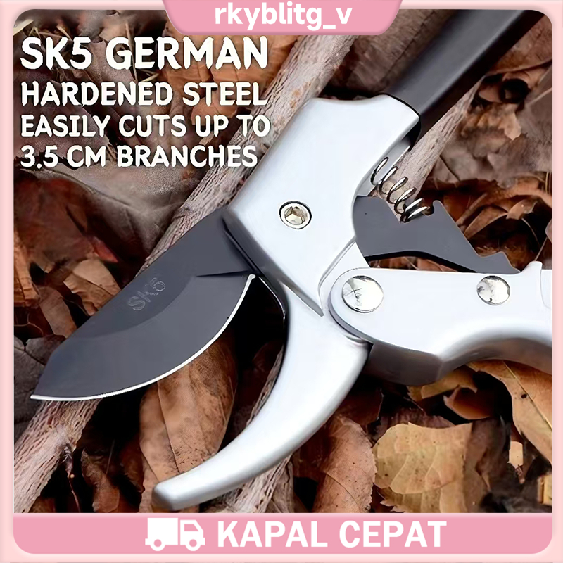 Jual Gunting Dahan Dan Ranting GERMAN STEEL Extra Sharp Gardening ...