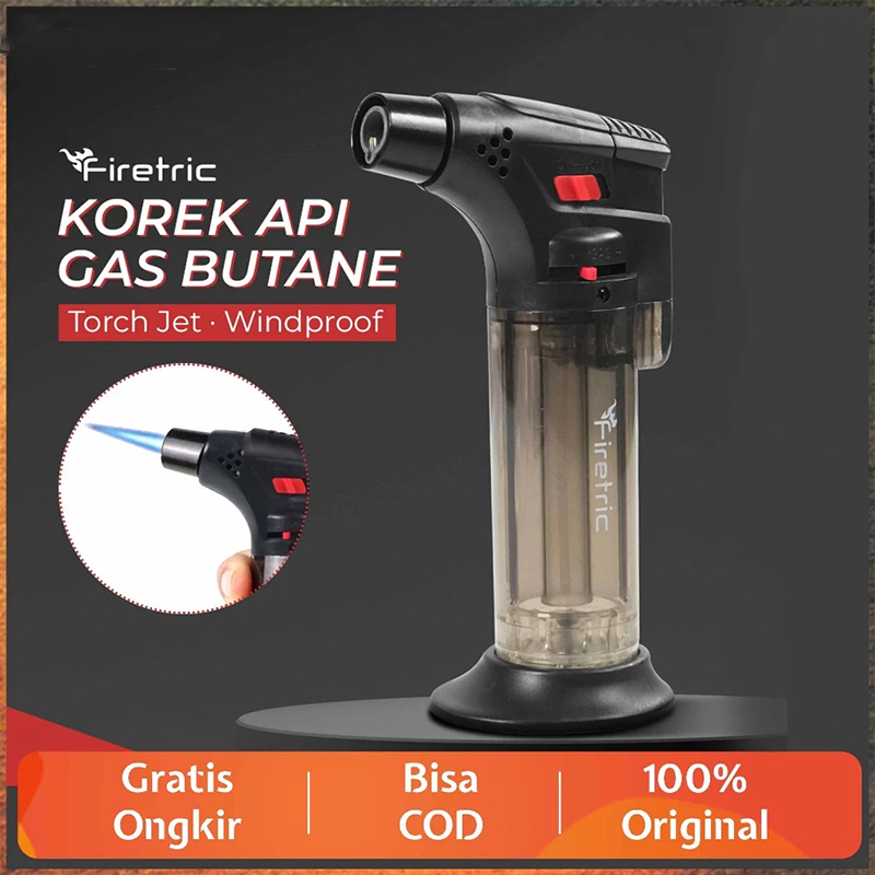 Jual Anti Angin Torch Windproof Korek Api Gas Butane Torch Jet ...