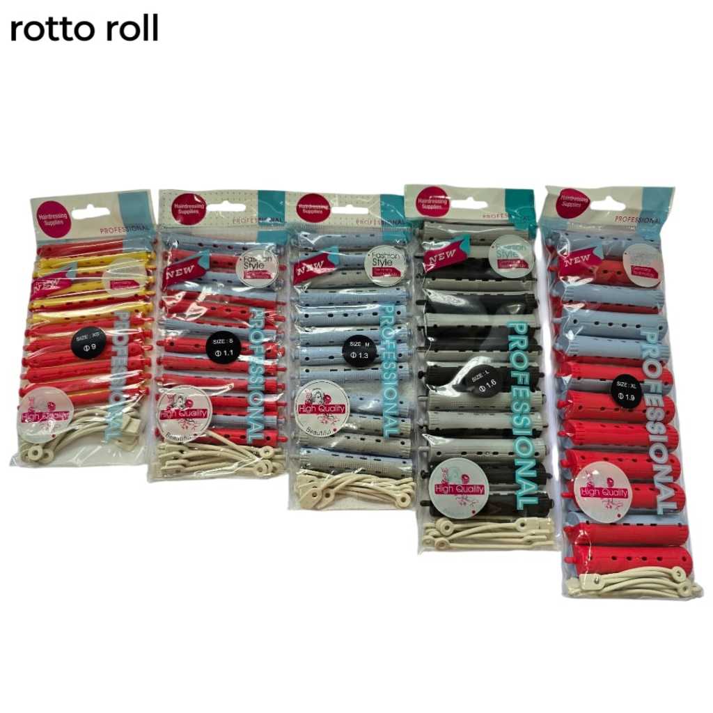 Jual Roll keriting rambut/ gulungan rambut/ rotto keriting rambut/ alat ...