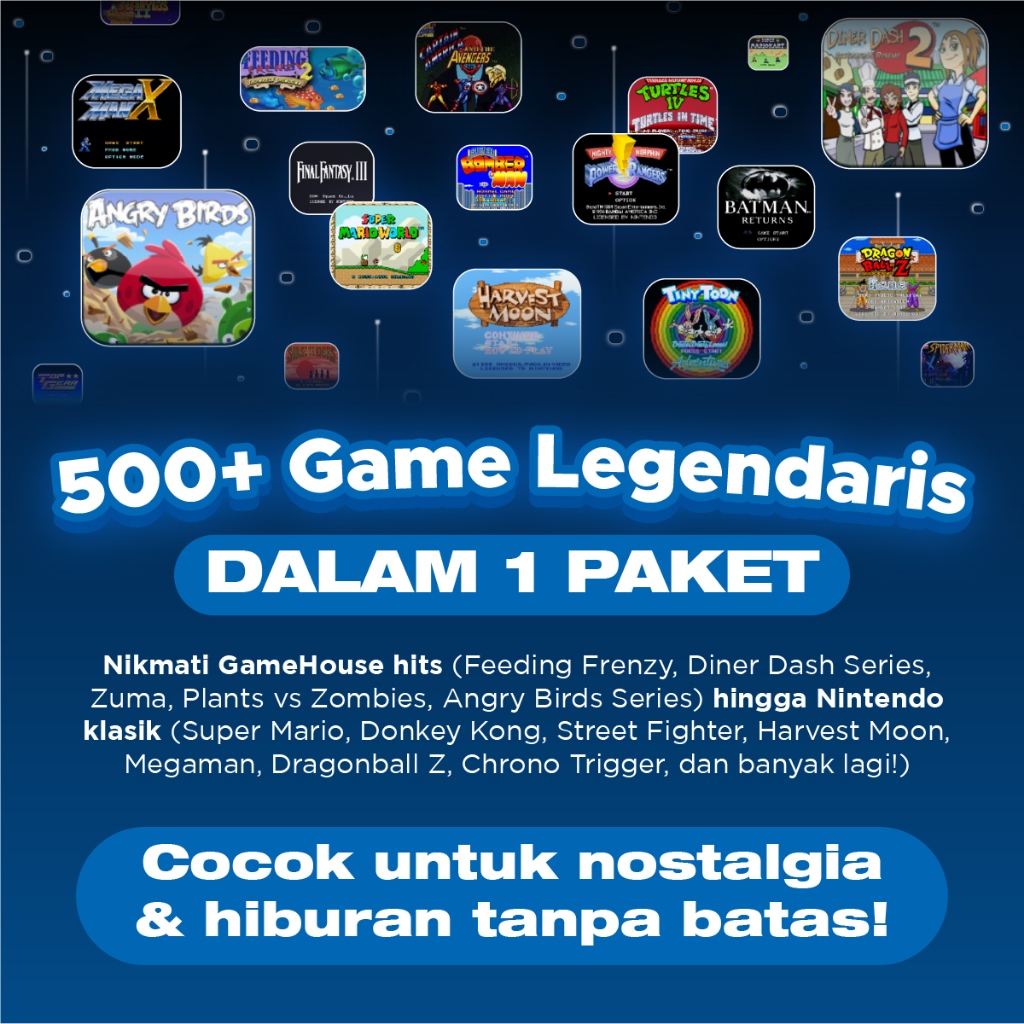 Jual 500+ PC Games GAMEHOUSE 2017 Max Nintendo Classic | Mini Games ...
