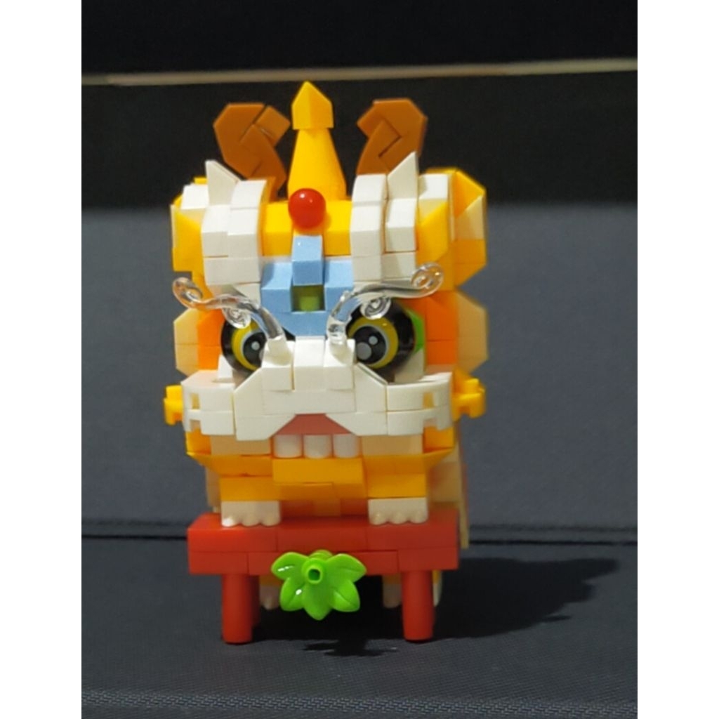 Jual Building Blocks Series Lion Dance, Mainan Balok Seri Barongsai ...