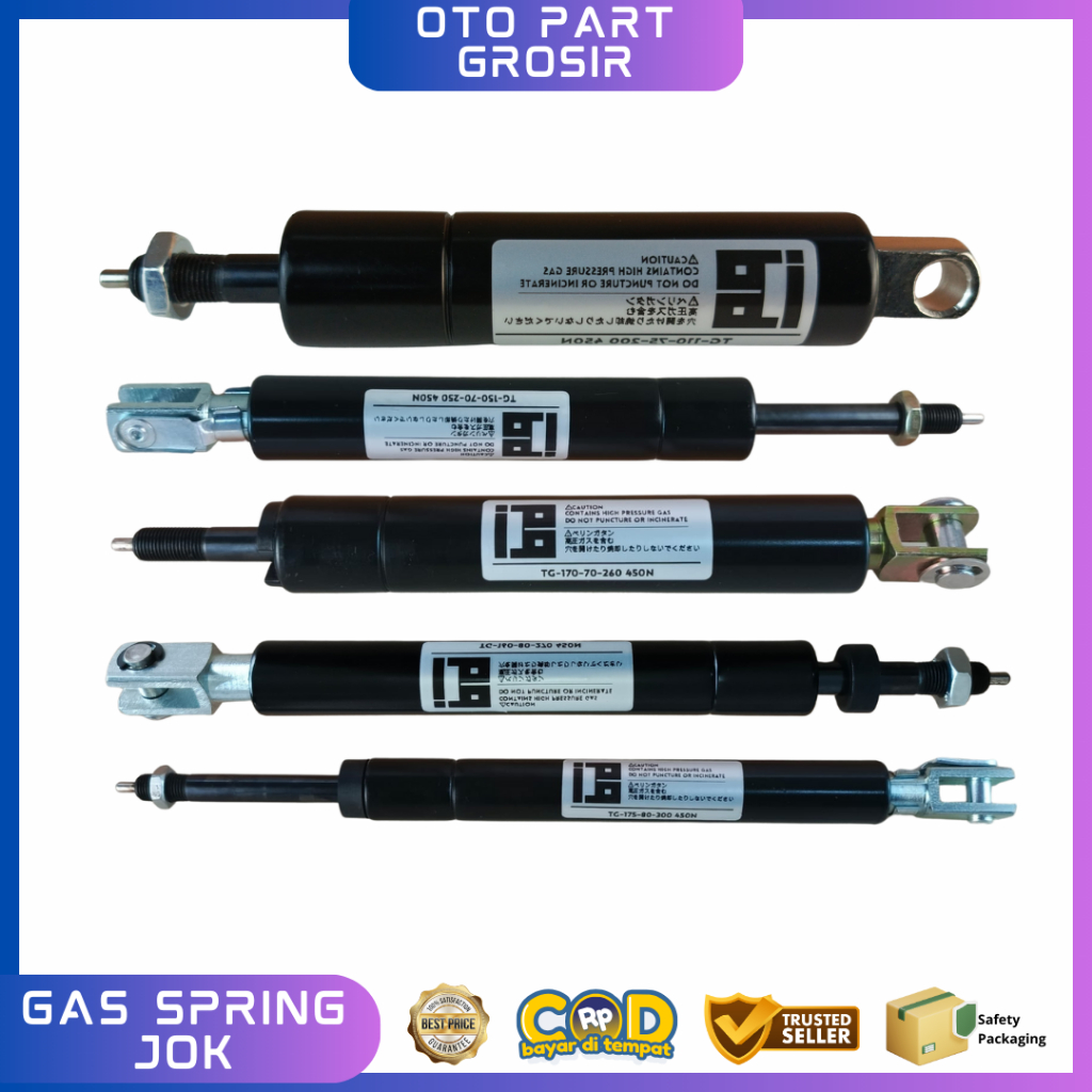 Jual GAS SPRING JOK/Shock Penahan Jok Universal/Gas Spring Jok Bus elf ...