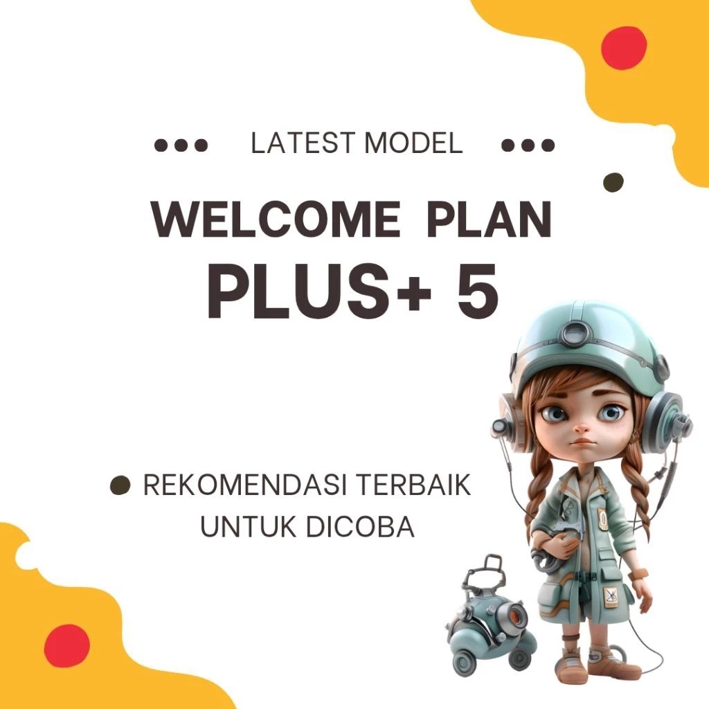 Jual TERBARUUU Plan Plus +5 || masa aktif 1 bulan | Shopee Indonesia