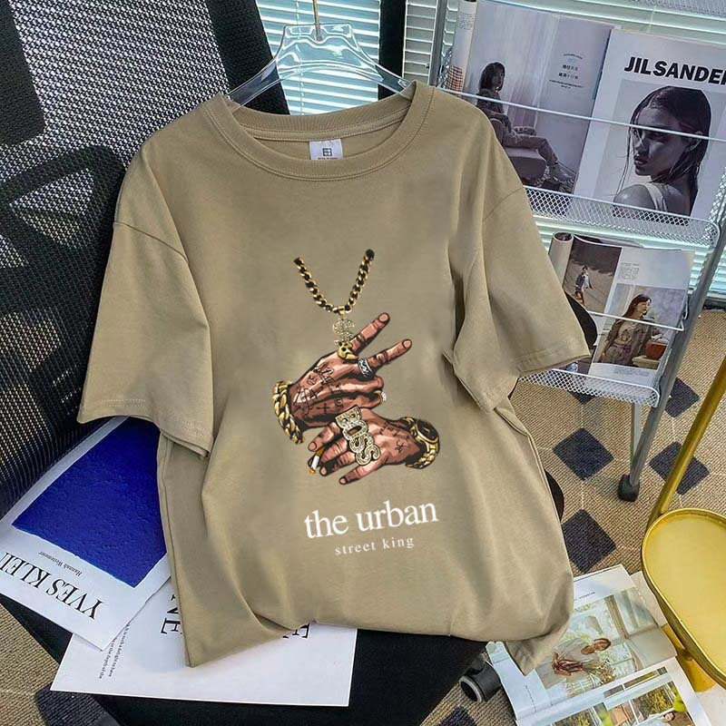 Jual Kalung gaya hip-hop Eropa dan Amerika|Kaos Cotton Combed 30s|Kaos Cowok Distro Original 100%|Baju Oversize Pria|Kaos Pria Terbaru 2024|Kaos Pria Premium Tebal| Kaos Lengan Pendek Pria|Baju Kaos Oversize Couple |Kaos Oversize Pria