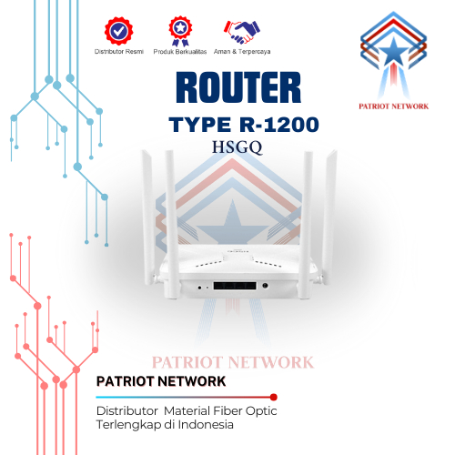 Jual HSGQ-R1200 - 1 WAN + 3FE + WIFI 4 Router | Shopee Indonesia