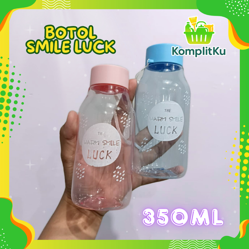 Jual KomplitKu Botol Minum Model Baru BPA FREE Bless Luck/ Smile Luck ...