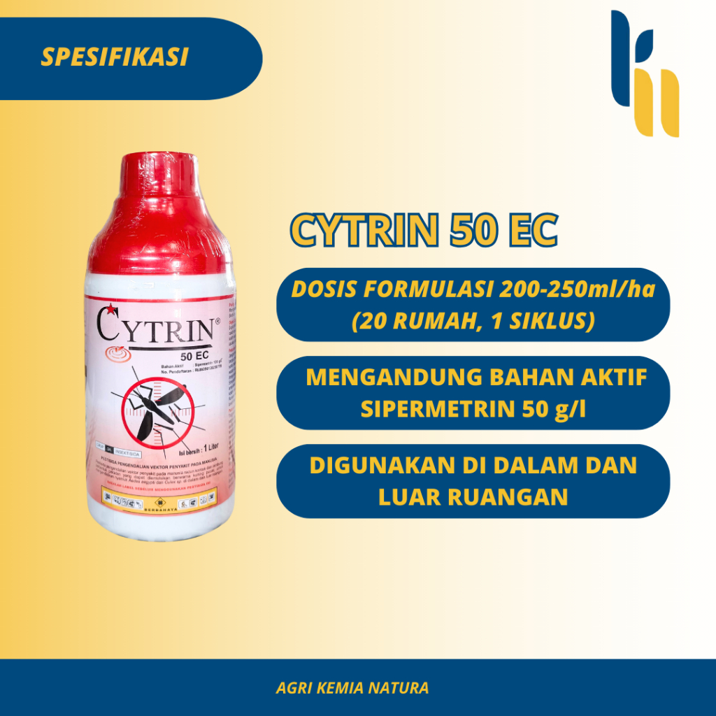 Jual Cytrin 50EC 1L Insektisida Nyamuk-Solusi Kendalikan Nyamuk Demam ...