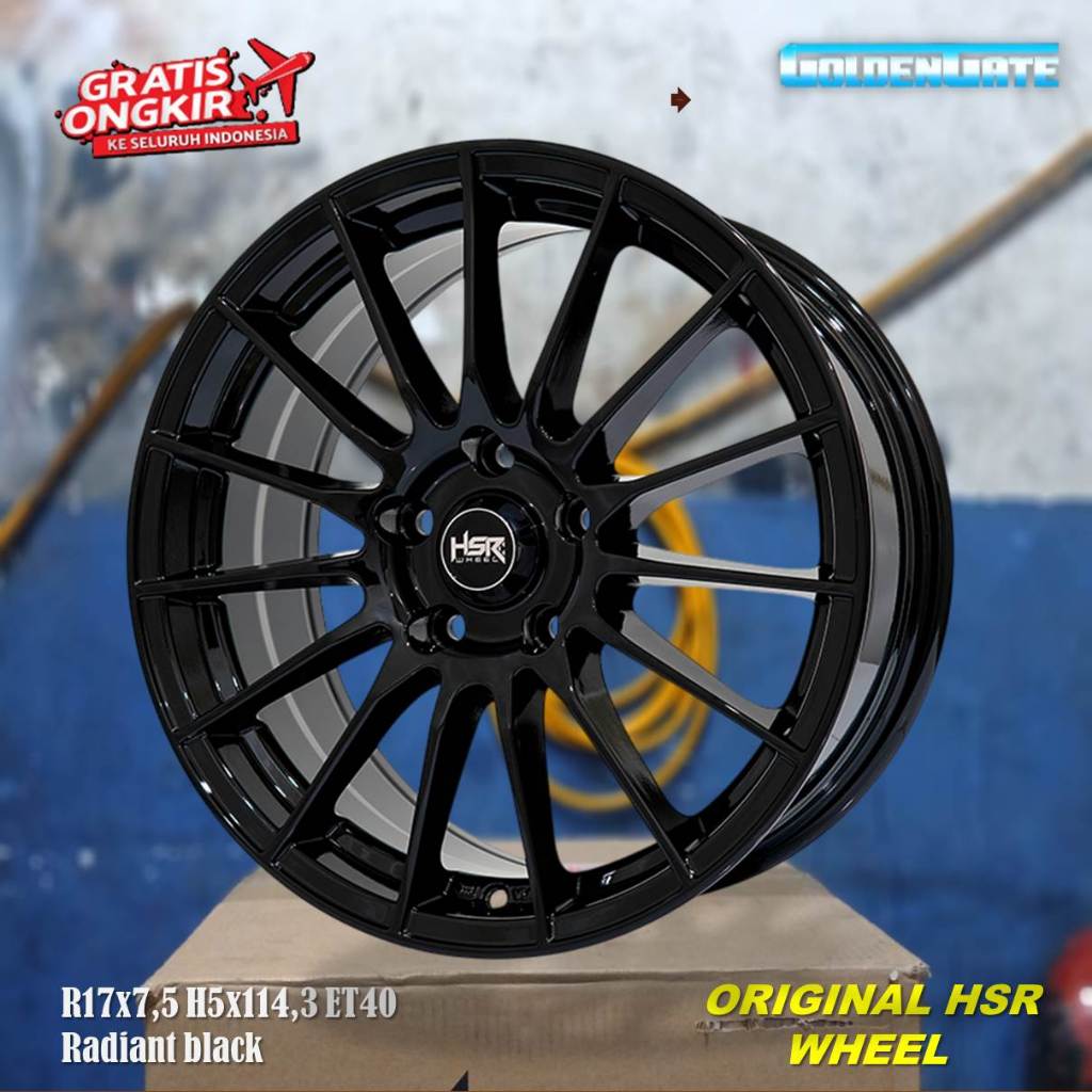 Jual Velg racing r17 palisade, Crv, Almaz, Zenix hsr shinjuku maudus ...