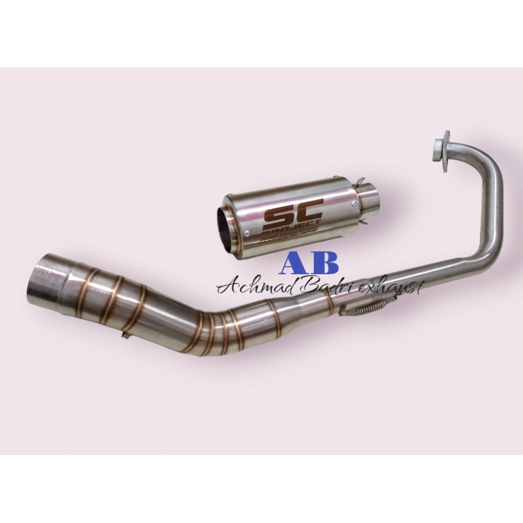 Jual exhaust Pulsar 200NS EKZOS Pulsar 200 ns Muffler bajaj Pulsar ...