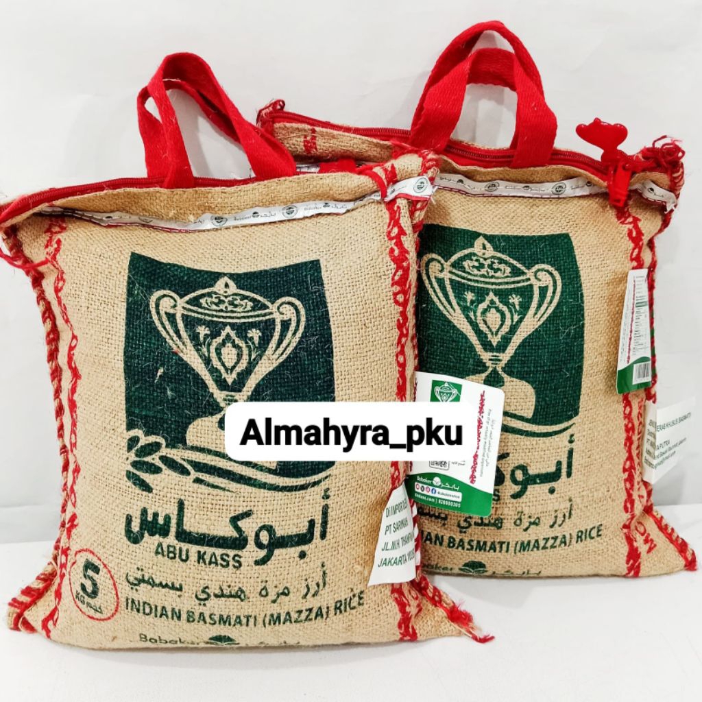 Jual Beras Basmati Abu Kass 5kg/ Basmati Rice 5kg | Shopee Indonesia