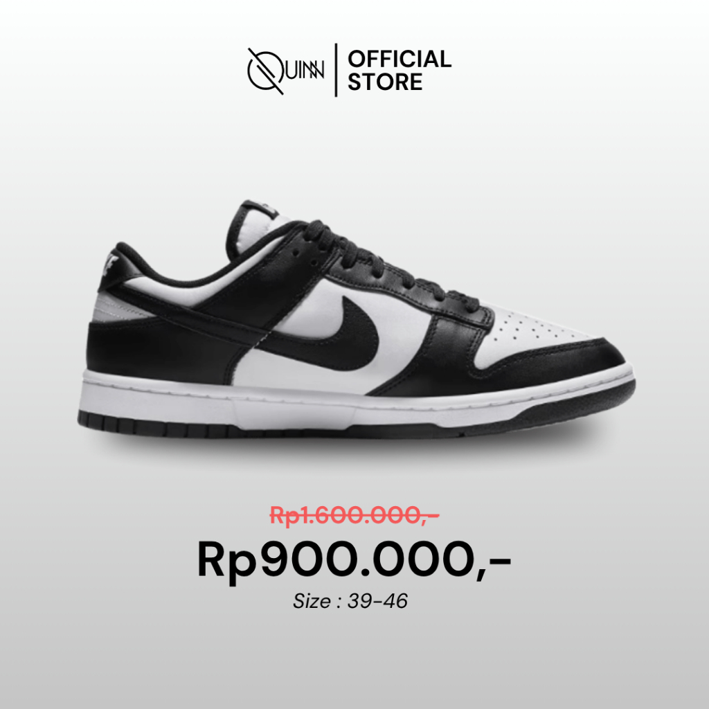 Jual Nike Dunk Low Retro Panda White Black BNIB DD1391-100 / Sepatu ...