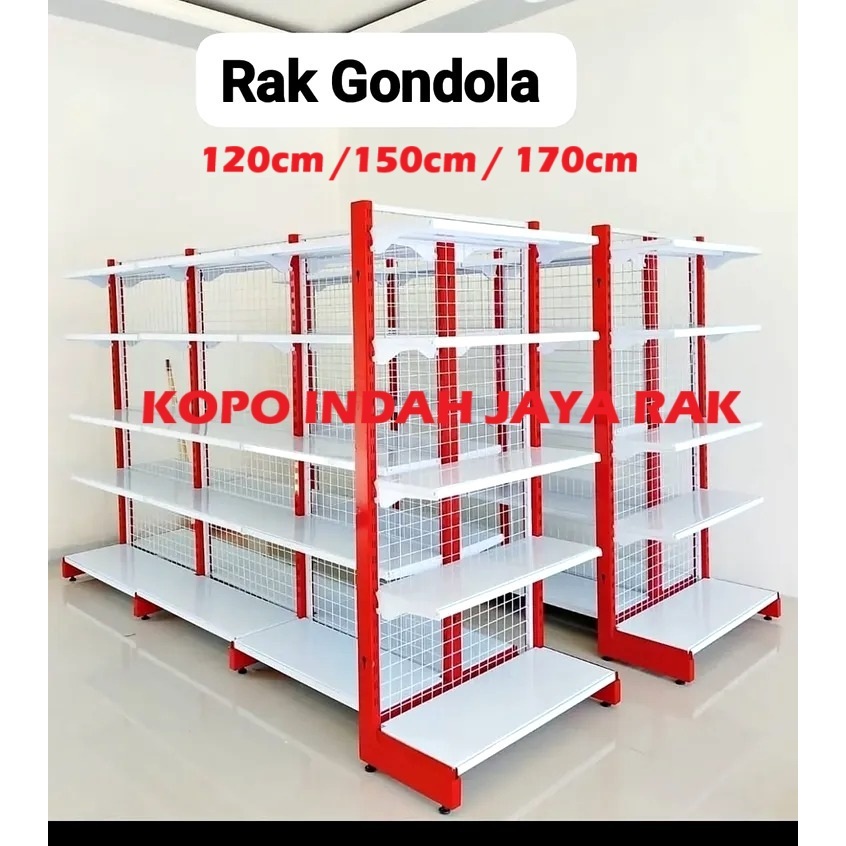 Jual Rak display 120cm 4 susun Minimarket Supermarket Warung Kios ...
