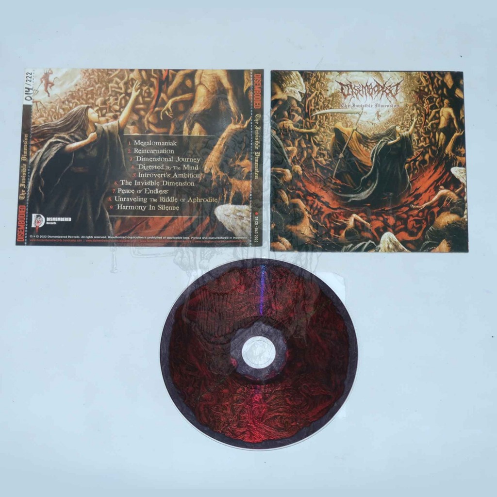 Jual CD - Disembodied - The Invisible Dimensio | Shopee Indonesia