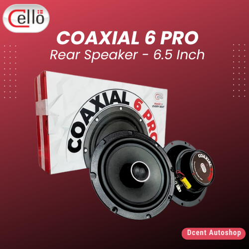 Jual Rear Speaker Mobil - Cello Rear Speaker Coaxial 6 Pro - 6.5 Inch ...