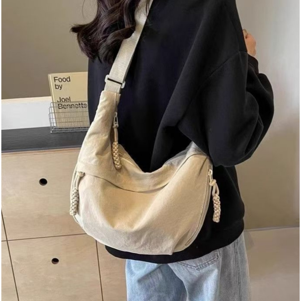 Jual ENNWEN TS265 Tas Selempang Wanita Nylon Waterproff Premium Korea ...