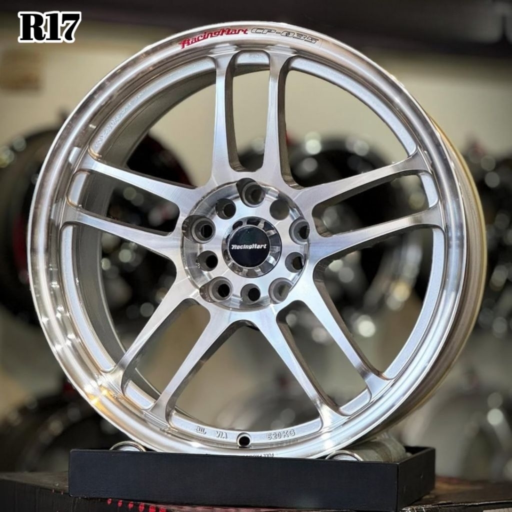 Jual velg mobil r17 CP035 FLOW FORMING LEBAR 8 ET 38 velg ring 17 Altis ...