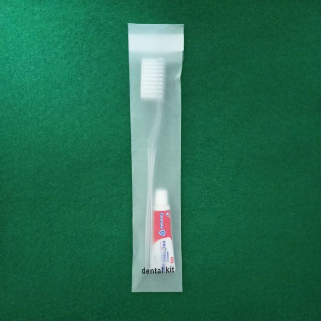 Jual dental kit hotel premium kristal formula 5g kemasan plastik doff ...