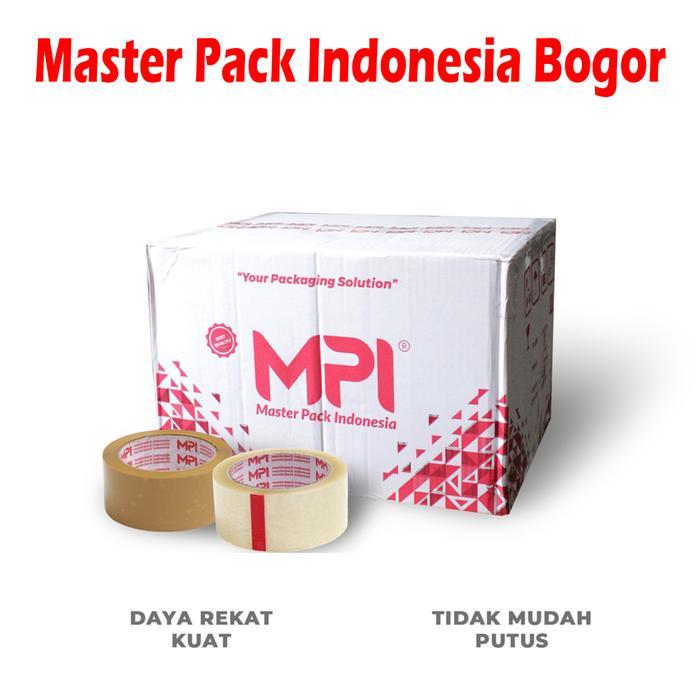 Jual MPI Lakban OPP Tape / Lakban Packing 90 Yard (1 Dus 72 Pcs ...