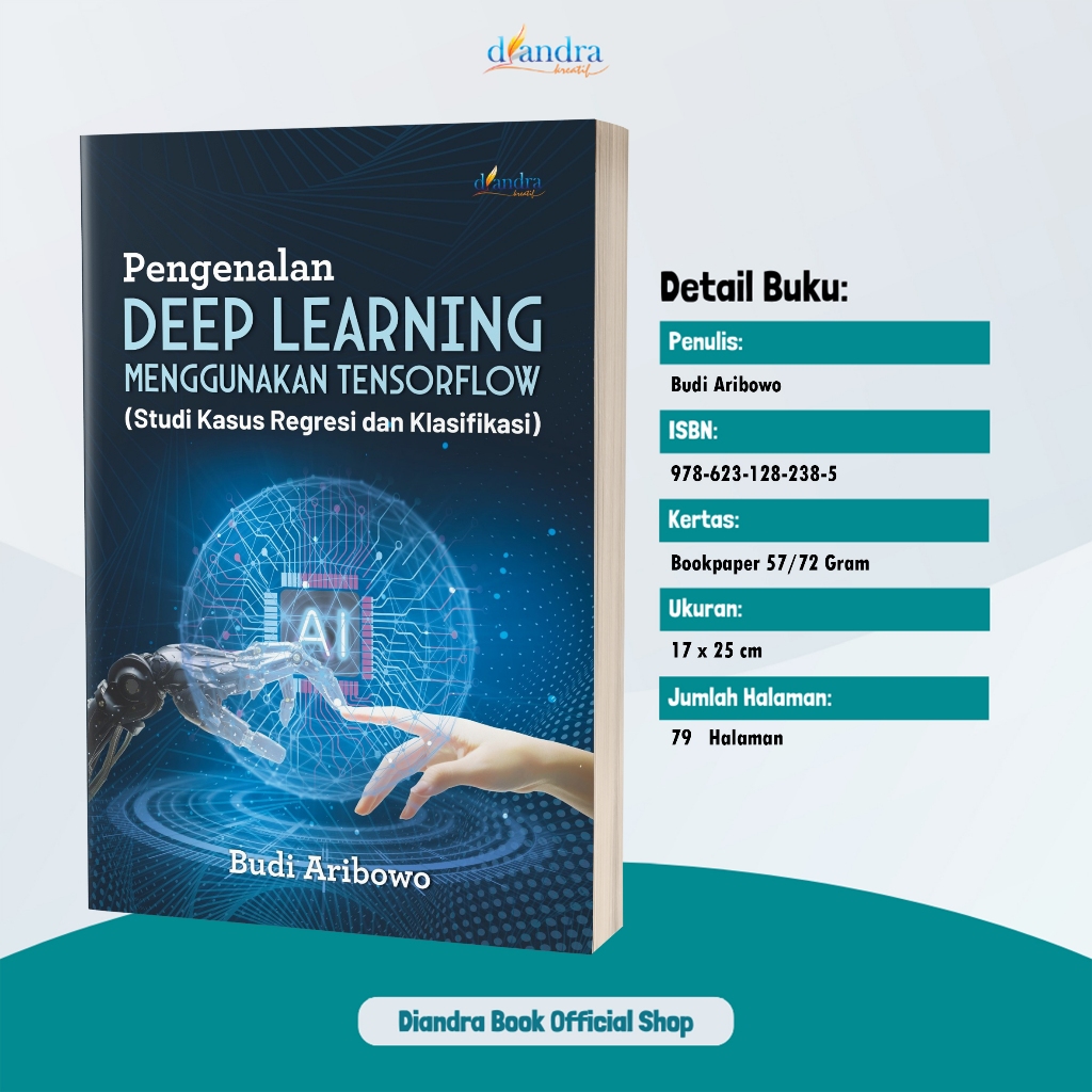 Jual PENGENALAN DEEP LEARNING MENGGUNAKAN TENSORFLOW (Studi Kasus ...