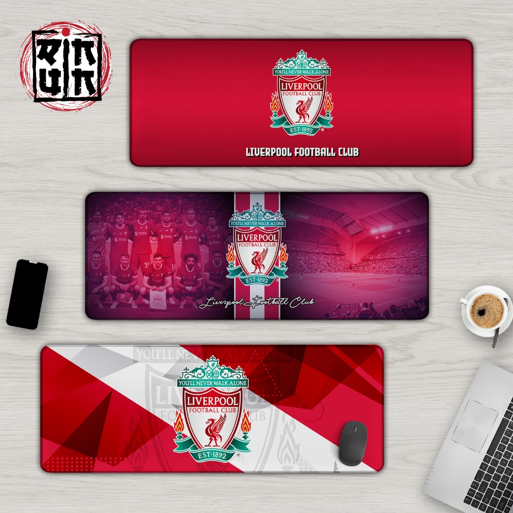 Jual Mousepad Karet Liverpool FC Premium Gaming 80 x 30 cm Tebal 3 mm ...