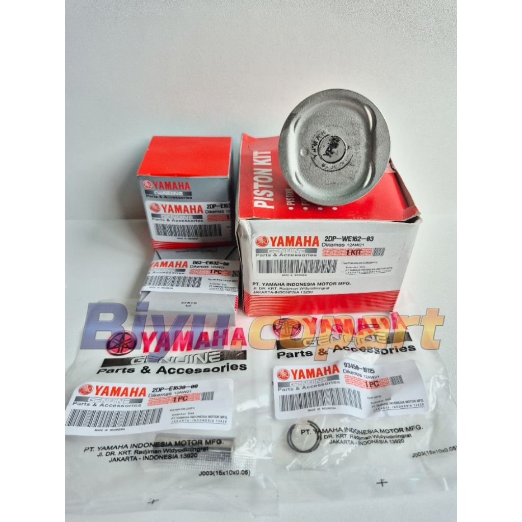 Jual PISTON KIT SEHER + RING YAMAHA N MAX AEROX R15 VVA WR 155 2DP ...