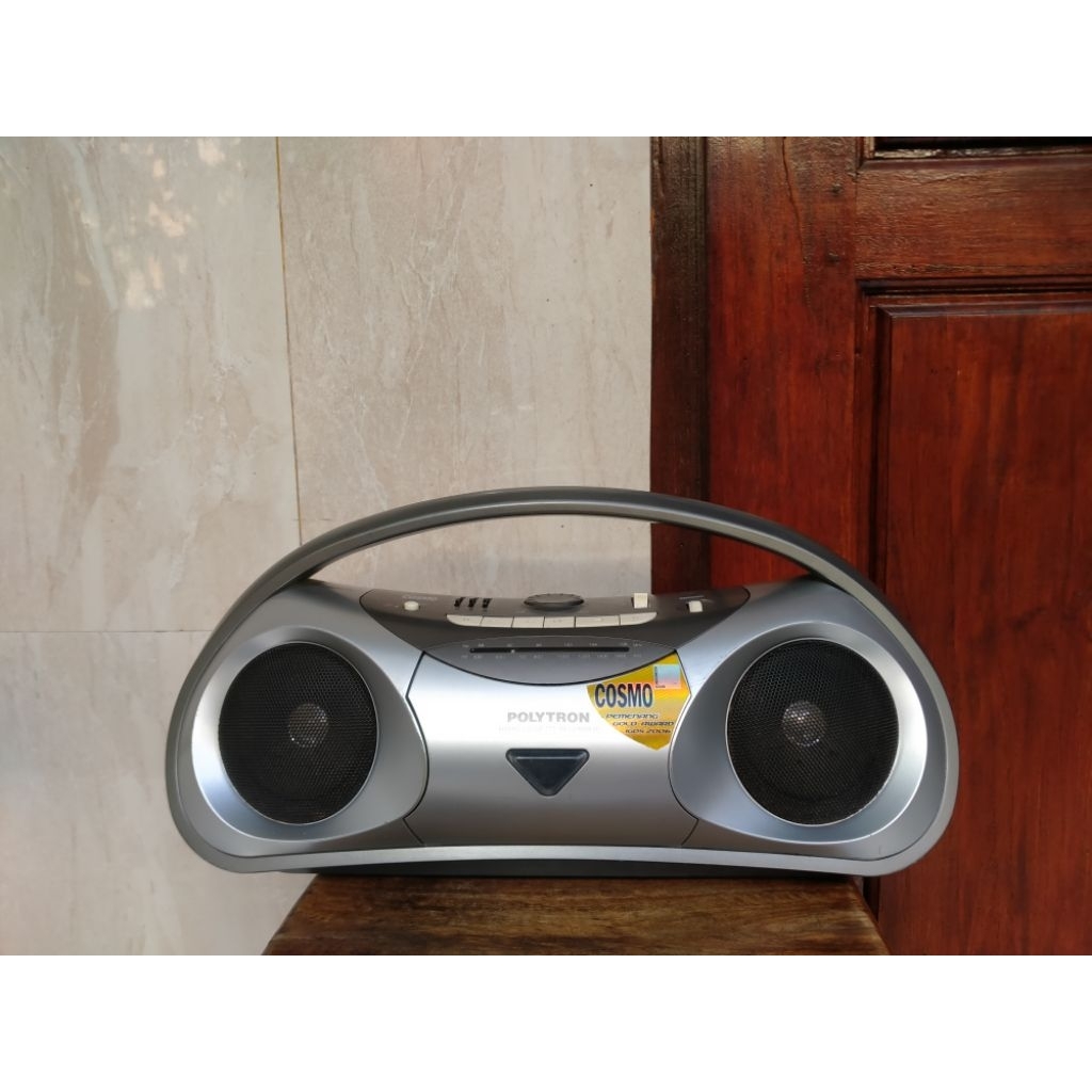 Jual mini compo polytron psc 200s radio dan tape pemutar kaset pita ...