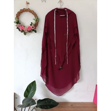 Qinan Bergo Sarkis Hijab
