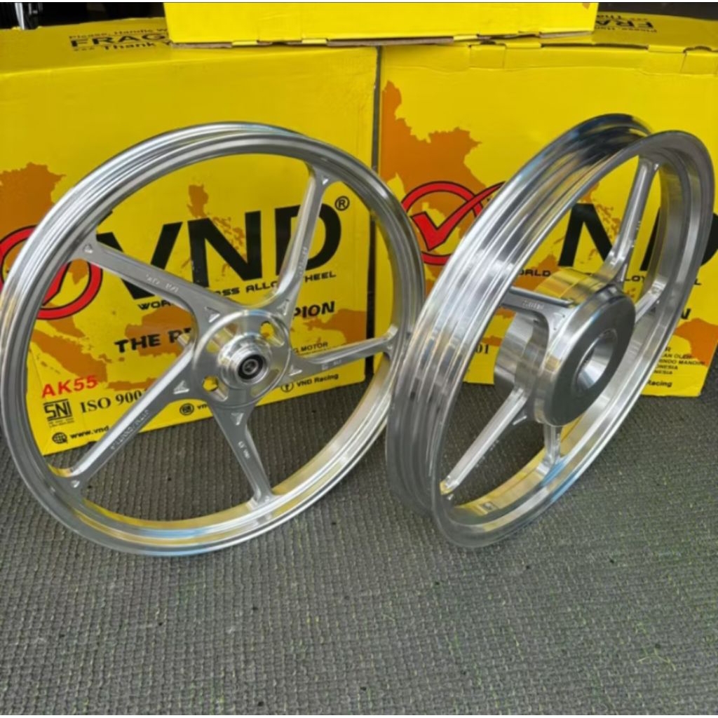 Jual Velg VND Ak 55,KZR, VROSSI ring 17 Jupiter z