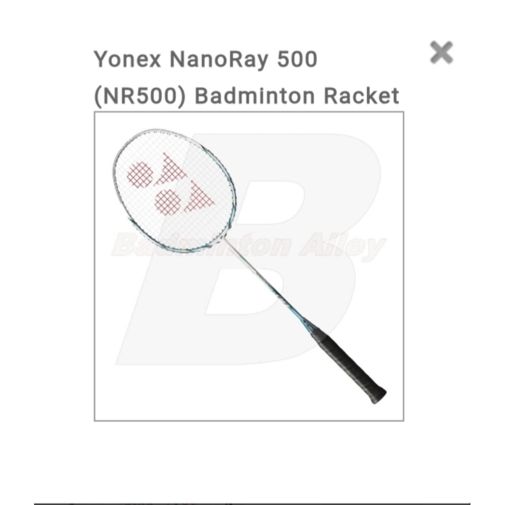 Jual YONEX NANORAY 500 KUALITAS PRODUK ORIGINAL JAPAN | Shopee