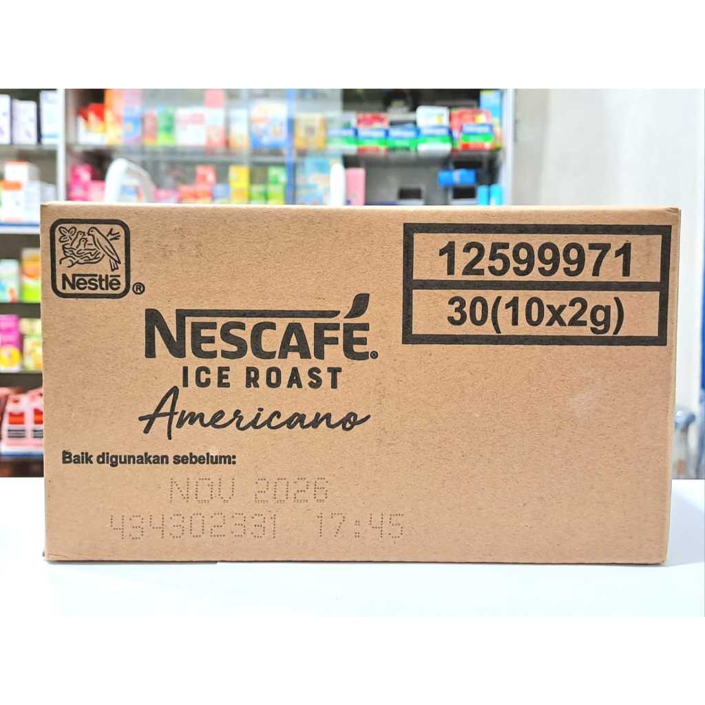Jual NESCAFE ICE ROAST AMERICANO 𝟏 𝐊𝐎𝐓𝐀𝐊 𝐈𝐒𝐈 𝟑𝟎 𝐑𝐄𝐍𝐓𝐄𝐍𝐆 (𝟑𝟎𝟎 𝐒𝐀𝐂𝐇𝐄𝐓 ...