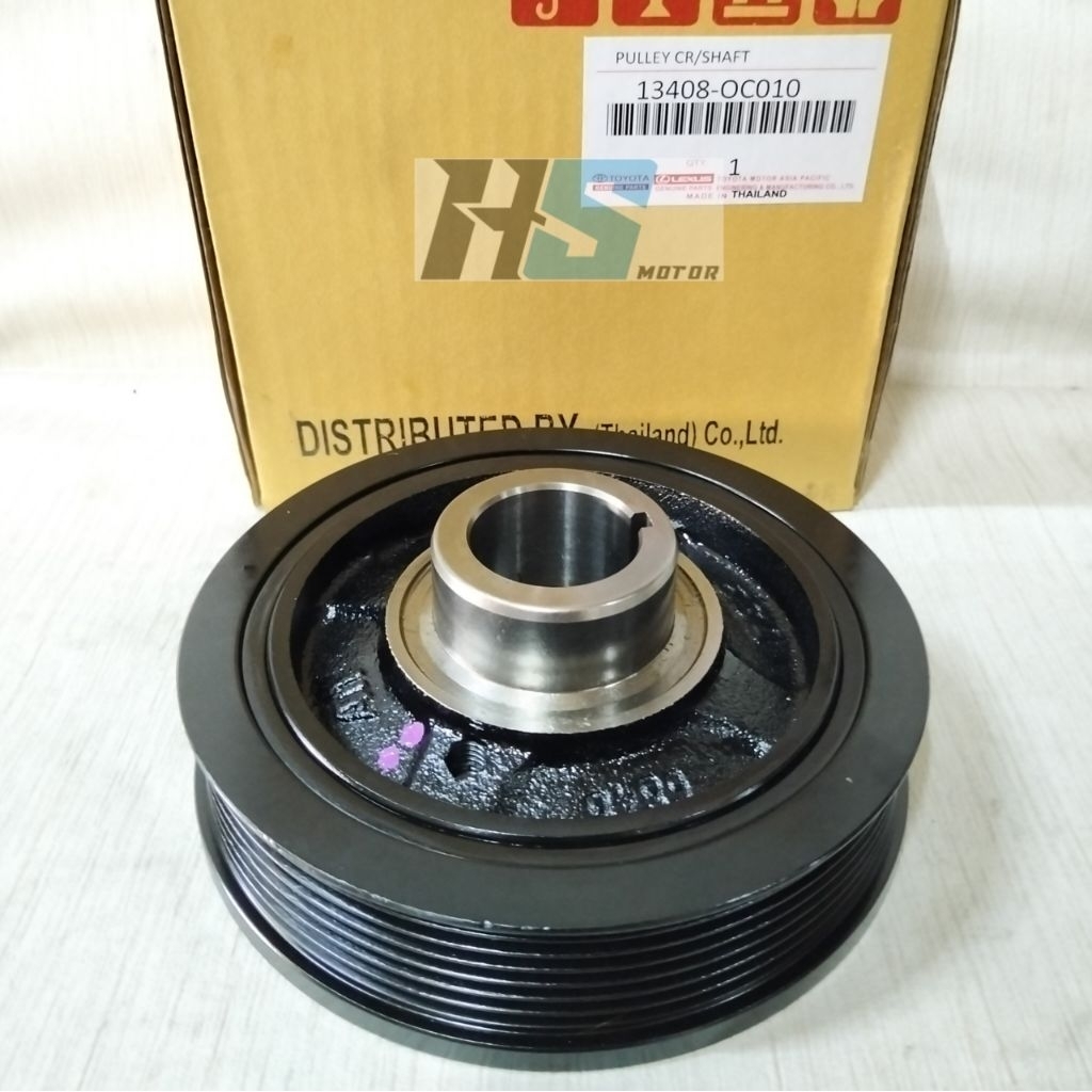 Jual PULLEY CRANKSHAFT PULLY KRUK AS MOBIL TOYOTA INNOVA BENSIN ...