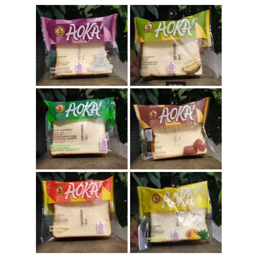 Jual Roti Aoka Roti Selai Lembut isi 6 Sachet | Shopee Indonesia