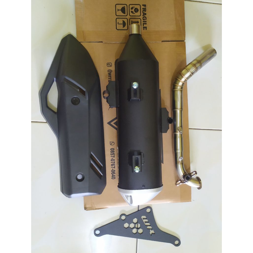 Jual Knalpot Pcx 160 / knalpot motor matic / knalpot standar racing ...