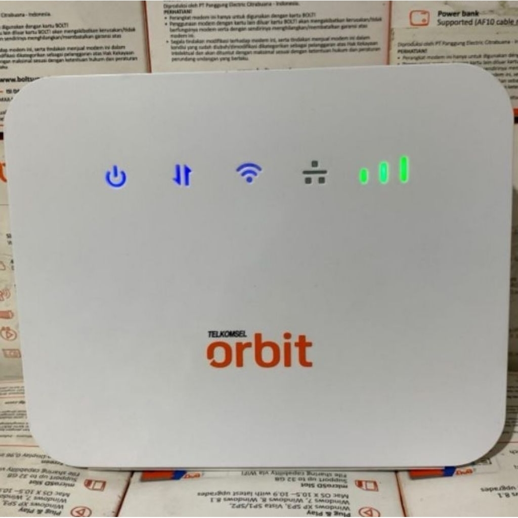 Orbit Star Lite HKM0126 WiFi 4G LTE Router Unlock Alloprator 4G Unit & Adaptor