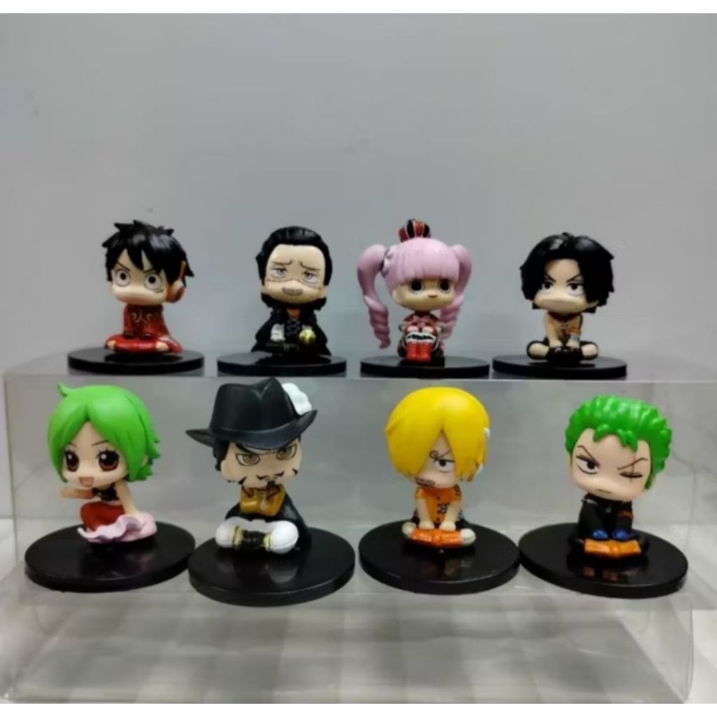 Jual figure one piece chibi topper one piece chibi | Shopee Indonesia