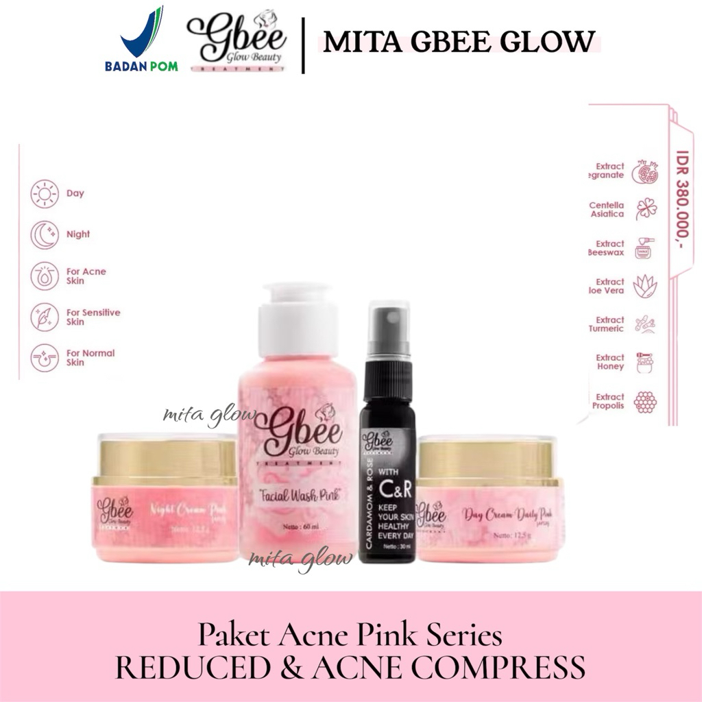 Jual GBEE GLOW BEAUTY PAKET ACNE / JERAWAT Dengan C&R Ampuh Untuk ...