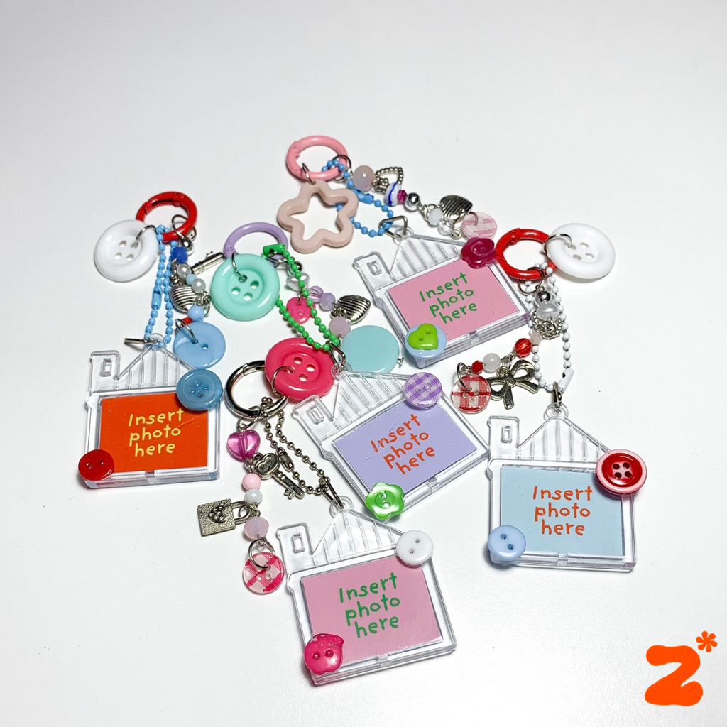 Jual Frame keychain by Zippy | Frame charm (house) | Shopee Indonesia