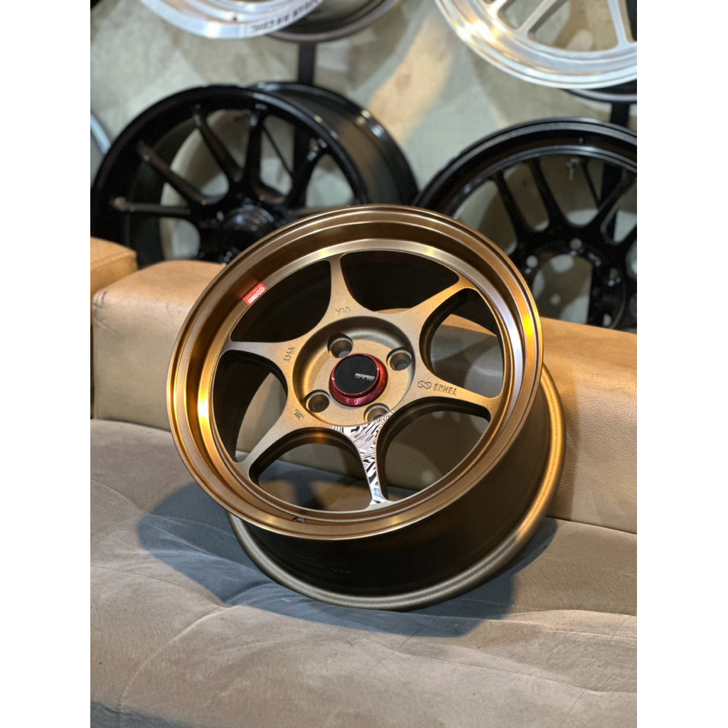 Jual Velg Enkei Pf Sand Bronze R15 Kondisi Baru | Shopee Indonesia