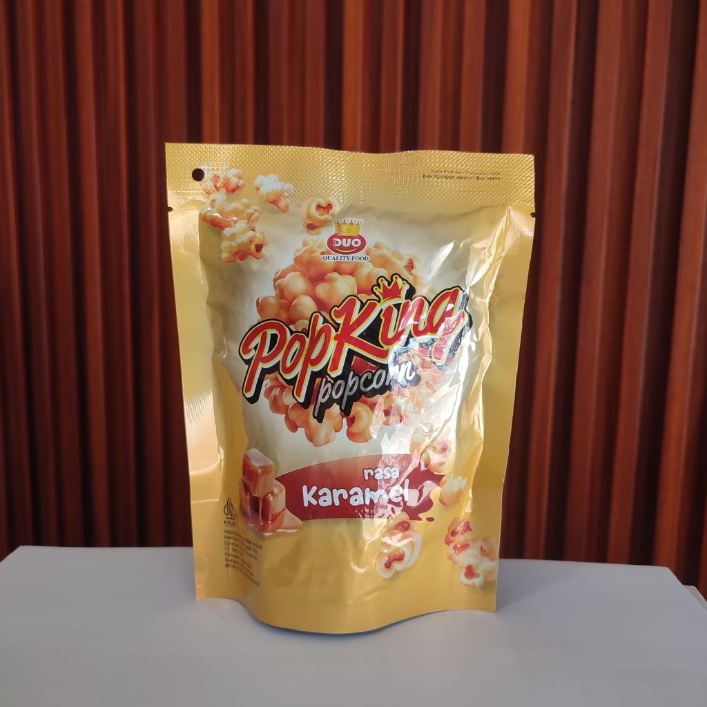 Jual [3 pcs] Duo Popking Popcorn 20g*3 rasa cokelat dan karamel ...